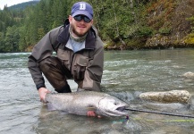 Fly-fishing Pic of King salmon shared by Kevin Hardman – Fly dreamers 