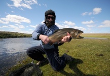  Fotografía de Pesca con Mosca de Trucha de arroyo o fontinalis por Juan Manuel Biott – Fly dreamers