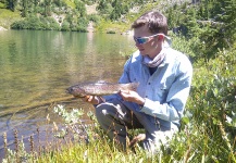 Fly-fishing Pic of Rainbow trout shared by Colton Graham – Fly dreamers 