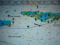 En ruta, GPS y su track a las Islas Holandesas