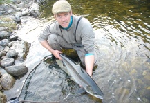 Mark Taylor 's Fly-fishing Picture of a Atlantic salmon – Fly dreamers 