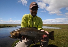  Fotografía de Pesca con Mosca de Trucha de arroyo o fontinalis por Juan Manuel Biott – Fly dreamers 