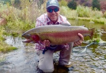 Fly-fishing Picture of Rainbow trout shared by Eric Stollar – Fly dreamers