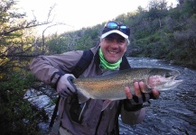 Sergio Martorelli 's Fly-fishing Picture of a Rainbow trout – Fly dreamers 