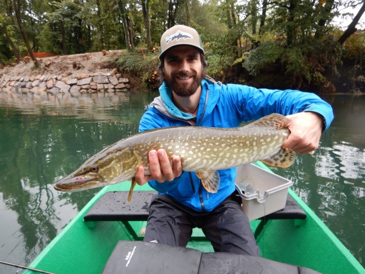 Fly fishing Pikes on Ljubljanica with Urko Fishing Adventures. Whole story comming soon!