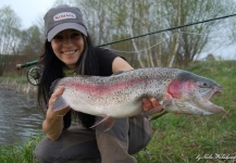 Fly-fishing Image of Rainbow trout shared by Katka Švagrová – Fly dreamers
