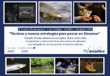 Evento: "Técnicas y nuevas estrategias para pescar un Streamer" por Marcelo Morales