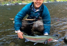 Kimbo May 's Fly-fishing Catch of a Steelhead – Fly dreamers 