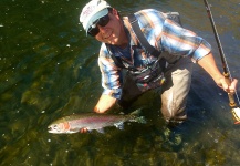 Kimbo May 's Fly-fishing Pic of a Steelhead – Fly dreamers 