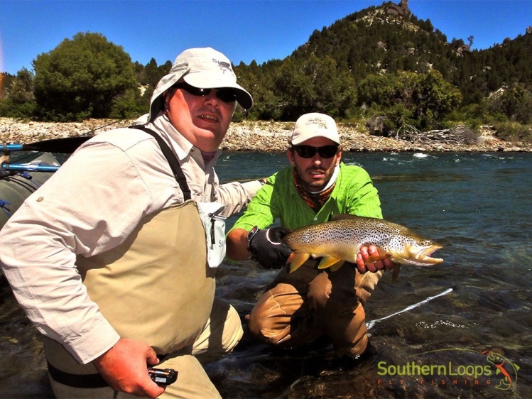 We start the final countdown!! Only 36 days left to begin a new fishing season in North Patagonia Argentina. Are you in? 
Nice early season Brown on the Caleufu River!!