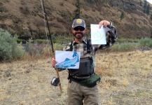 Fly-fishing Situation of Steelhead - Photo shared by Kimbo May – Fly dreamers 