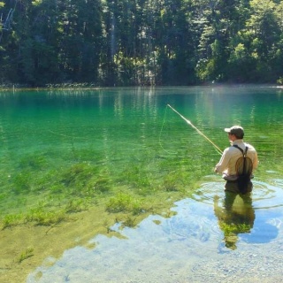 Foto de pesca con mosca