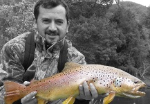 Fly-fishing Pic of Sea-Trout shared by Alejandro Mora – Fly dreamers 