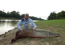 Breno Ballesteros 's Fly-fishing Pic of a Arapaima – Fly dreamers 