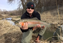 Colton Holden 's Fly-fishing Picture of a Rainbow trout – Fly dreamers 