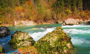 Sava River, Tržič, Slovenia