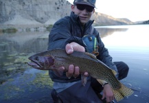 Luke Alder 's Fly-fishing Catch of a Red throated trout – Fly dreamers 