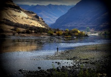  Situación de Pesca con Mosca de Steelhead – Fotografía por Gary Beck en Fly dreamers