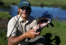 Ignacio Silva 's Fly-fishing Picture of a Tararia azul – Fly dreamers 