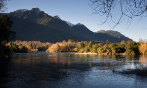 Rio Calcurrupe, Llifen, Provincia del Ranco, Chile