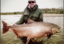 Bristol Bay Lodge Lodge 's Fly-fishing Photo of a tyee salmon – Fly dreamers 