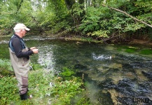 Lady of the river Fly-fishing Situation – Uros Kristan shared this Pic in Fly dreamers 