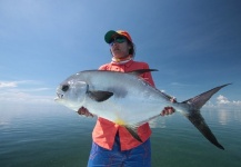 Dagmar Cunha 's Fly-fishing Pic of a Permit – Fly dreamers 