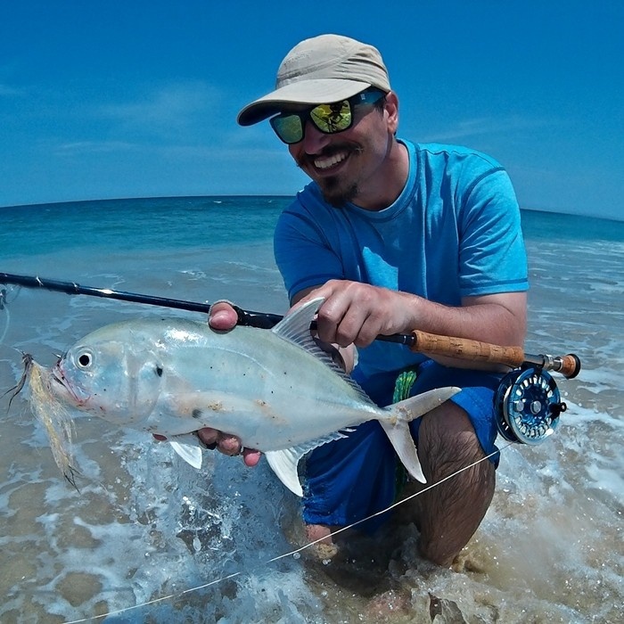 Pacific Jack in the surf