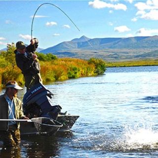 Tikchik Lodge - Fly fishing