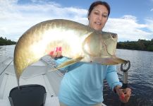 Dagmar Cunha 's Fly-fishing Picture of a Silver Arowana – Fly dreamers 