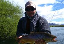 Alejandro Ballve 's Fly-fishing Picture of a brown trout – Fly dreamers 