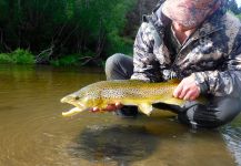 Andy  Sutherland  's Fly-fishing Catch of a von Behr trout – Fly dreamers 