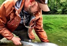 Sweet Fly-fishing Situation of Sea-Trout - Image shared by Henrik Wallberg – Fly dreamers