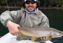  Fotografía de Pesca con Mosca de brown trout compartida por Claudio Obregon – Fly dreamers