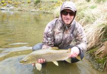 Fly-fishing Pic of German brown shared by Andy  Sutherland  – Fly dreamers 