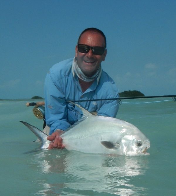 Lucio is a yearly returning client - Punta Allen fishing club