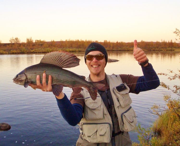 Grayling 2120 grams On dry!