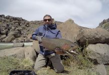  Trucha arcoiris – Gran Situación de Pesca con Mosca – Por Estancia Laguna Verde