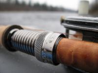 Reel Seat of Riverwatch Bamboo spey Rods.