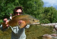 Fly-fishing Pic of Brown trout shared by Nicolas  Grosz – Fly dreamers 