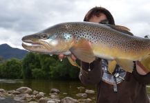 Nicolas  Grosz 's Fly-fishing Photo of a Marrones – Fly dreamers 