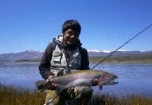 Rainbow trout Fly-fishing Situation – Daniel Eduardo Matamala shared this Photo in Fly dreamers 