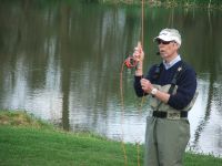 Charles Jardine Fly Casting Tuition.