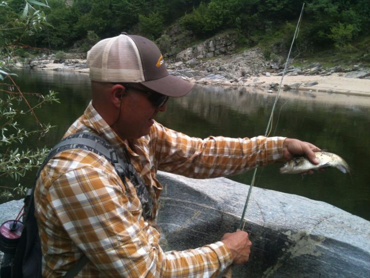 fly fishing Arda river BULGARIA