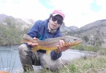 Javier Peña 's Fly-fishing Picture of a German brown – Fly dreamers 