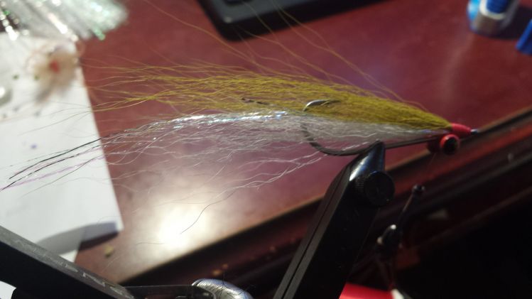 4X extra long shank Clouser for blues, macks, cuda...