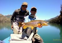  Fotografía de Pesca con Mosca de Trucha marrón compartida por Esteban Urban – Fly dreamers