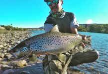  Captura de Pesca con Mosca de Salmo trutta por Karim Jodor – Fly dreamers