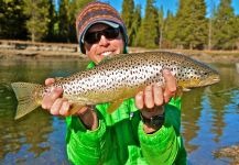 Fly-fishing Picture of Loch Leven trout German shared by Neil Chamberlin – Fly dreamers