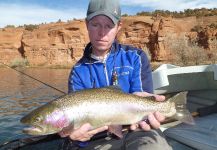 Neil Chamberlin 's Fly-fishing Photo of a Rainbow trout – Fly dreamers 